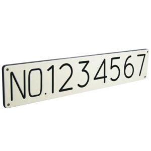 Coast Guard documentation board, designed for marine use.