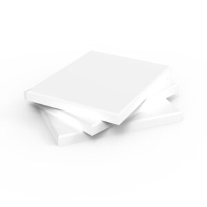 Custom CNC square white triple panel for marine use